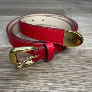 Ralph Lauren Red Belt Size XL